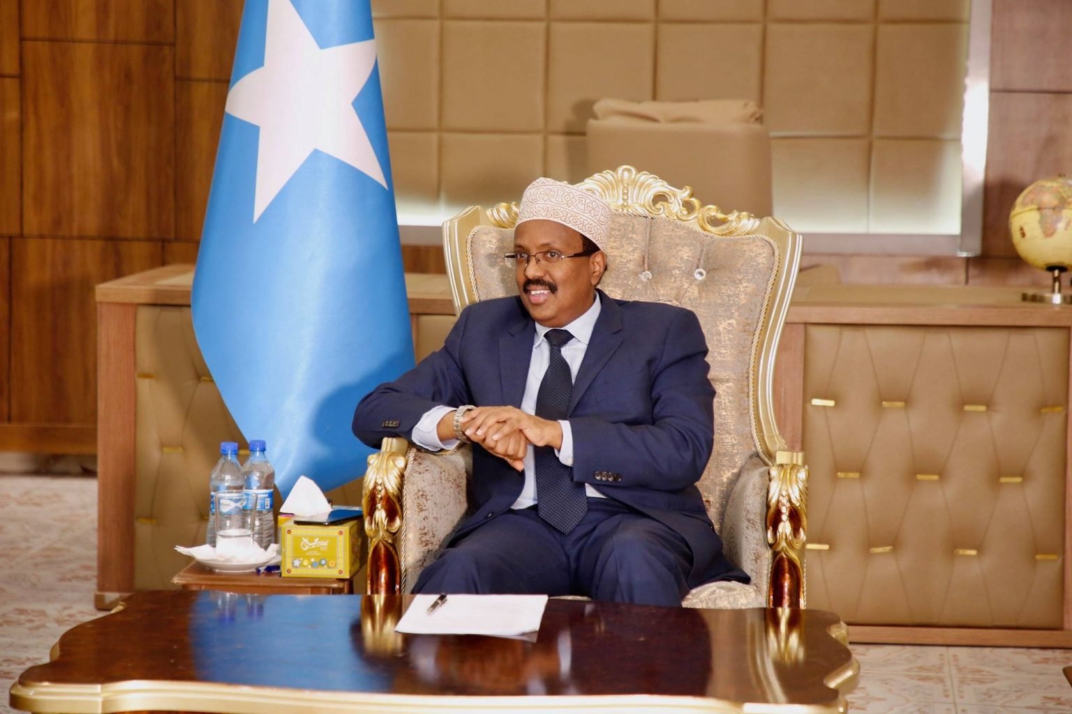 Madaxweyne Farmaajo oo uga warbixiyay Baarlamaanka JFS Wadahadalladii Dhuusamareeb