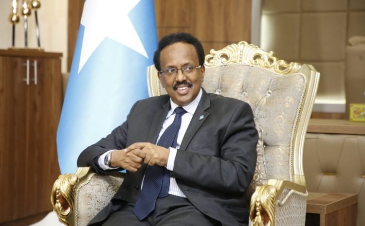  Madaxweyne Farmaajo iyo Wafdi uu Hogaaminayo oo Gaarey Dhuusamareeb